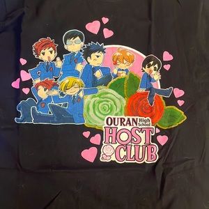 Anime Themed Tee— Ouran High School Host Club